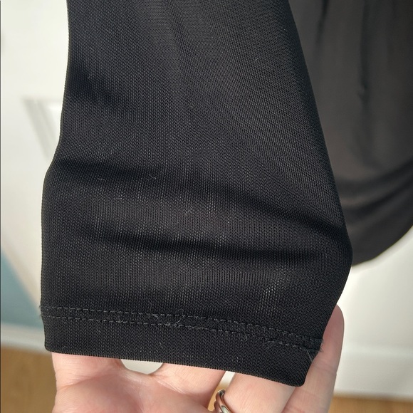 NWT Rag & Bone Holly Drape Mini Dress Black | Rag & Bone Black Dress | LBD - Picture 8 of 15